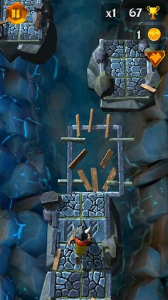 Valley Fall: Run, Jump, Build - Screenshot 2