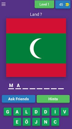 Flagga Quiz - Screenshot 1