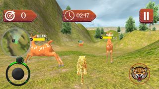 Wild Cheetah Attack Game - Screenshot 2