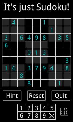 It's Just Sudoku! - Screenshot 2