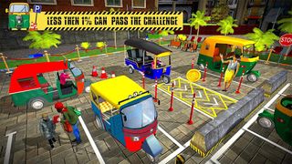 Parking Rickshaw Car 3D - Screenshot 2