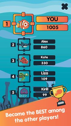 Fish Eat Worms: Tap Tap Arcade - Screenshot 2