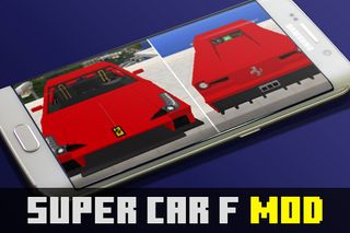 Super car f mod for mcpe - Screenshot 1