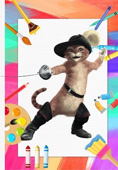 Puss In Boots Coloring Book - Screenshot 2