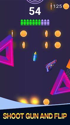 Gun Jump Flip - Casual Retro - Screenshot 2