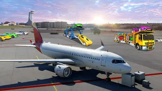 Airplane Car Transporter Pilot - Screenshot 2