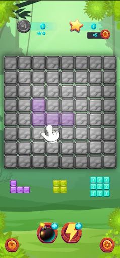 Block puzzle: jungle - Screenshot 2