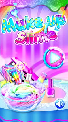 DIY Slime Making Make up Slime - Screenshot 1