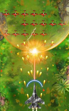 1945 Sky Force WW Airplane War - Screenshot 4