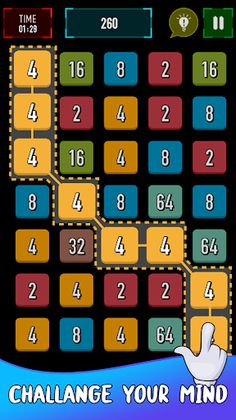 2048 Merge Number Match Number - Screenshot 4