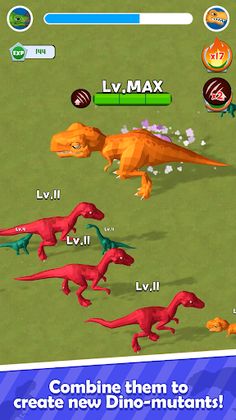Dino Rampage: T-Rex Evolution - Screenshot 2