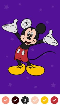 Mickey Cartoon Coloring Book - Screenshot 1