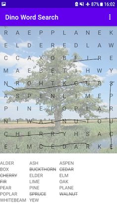 Dino Word Search - Screenshot 2