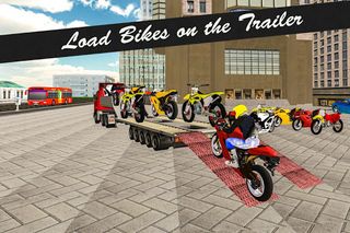 Bike Transport Truck 3D - Screenshot 1