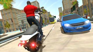 City Traffic Moto Rider - Screenshot 1