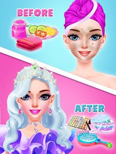 Pink Princess MakeUp Salon - Screenshot 2