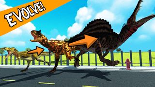 Dinosaur Road Rampage - Screenshot 2