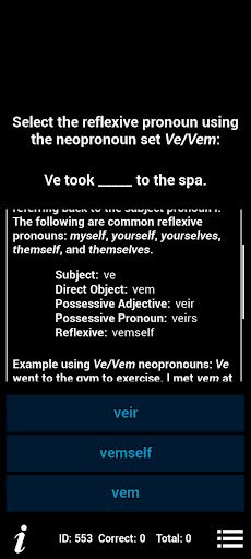 LGBTQ+ Gender-Neutral Pronouns - Screenshot 3