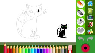 Cats coloring book - Screenshot 3