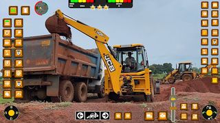 Snow Excavator Game - JCB Game - Screenshot 3
