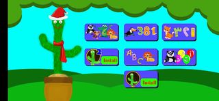 Talking cactus to teach kids - Screenshot 1