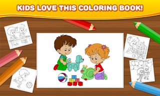 Coloring Pages - Kids & Babies - Screenshot 1
