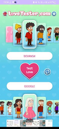 Love Tester - Test Your Love - Screenshot 1