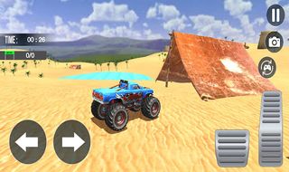 Monster Truck Desert Racing - Screenshot 2