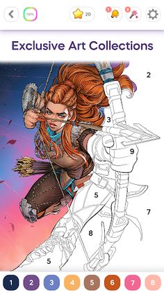 Royal Color – Paint by Number - Screenshot 2