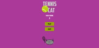 Tennis Cat - Screenshot 1