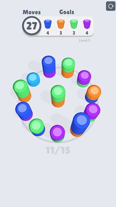 Stack Up Circle - Screenshot 2