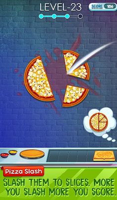 Fit The Slices – Pizza Games - Screenshot 2