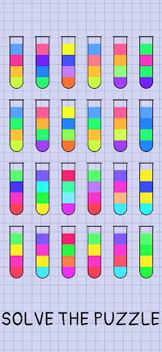 Paper Water Sort - Screenshot 1