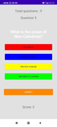 Quiz App - Screenshot 2