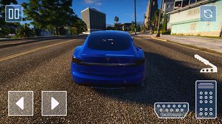 Electric Tesla S: Driving Game - Screenshot 1
