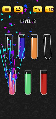 Pour Water Sort Puzzle - Screenshot 2