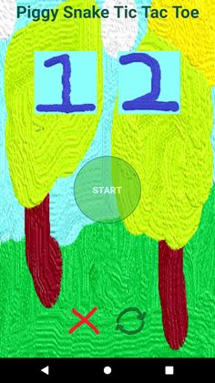 Piggy Snake Tic Tac Toe - Screenshot 1