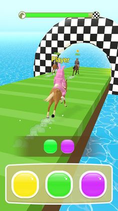 Color Rush - Horse 3D - Screenshot 3