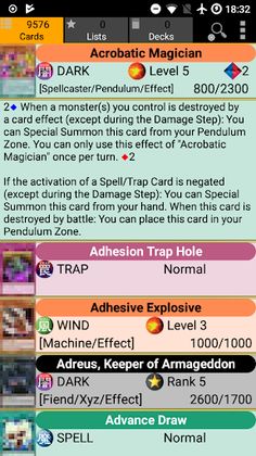 Database for Yugioh Cards - Screenshot 2