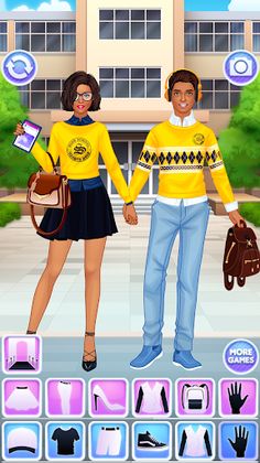 College Girl & Boy Makeover - Screenshot 2