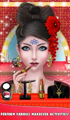 Chinese Girl Dressup Makeup - Screenshot 4