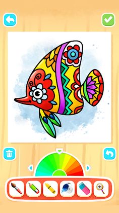 Coloring Mandala Games - Screenshot 1