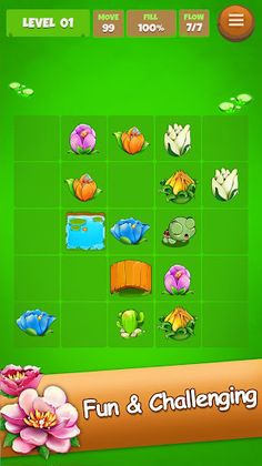 Flower Garden: Connect Mania - Screenshot 2