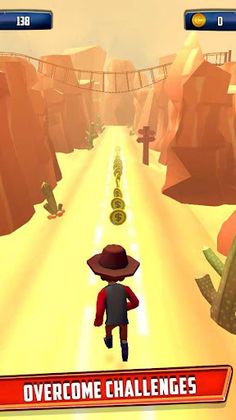 Wanted Cowboy Run - Screenshot 2