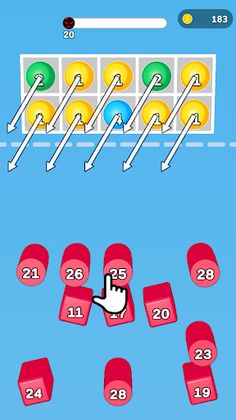 Merge Shoot Ballz - Screenshot 1