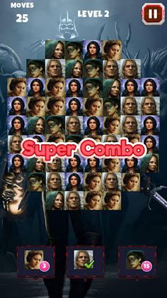 Witcher 3 Game: Match 3 Puzzle - Screenshot 3