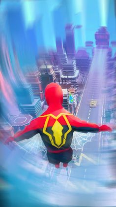 Superhero Fly: Sky Dance - Screenshot 1