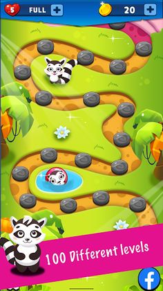 Raccoon Rescue - Bubble Shoote - Screenshot 2