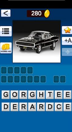 Toretto Fast Cars Furious Quiz - Screenshot 1
