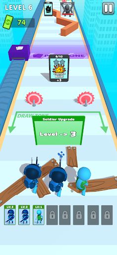 Draw Squad Run - Screenshot 1